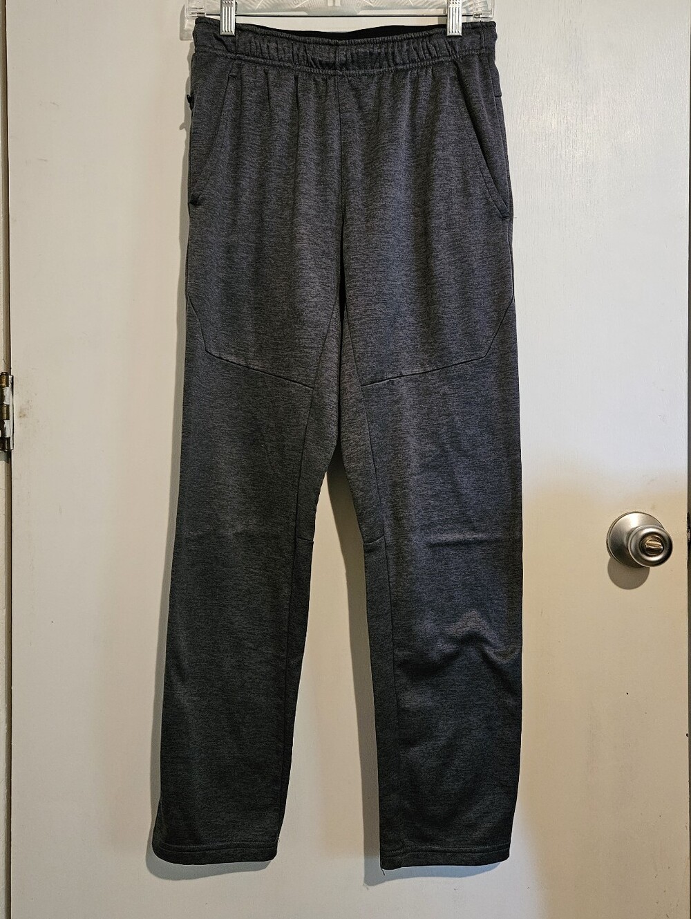 Member's Mark Qwick Dry Tech Fleece Pants Mens Small Gray Joggers